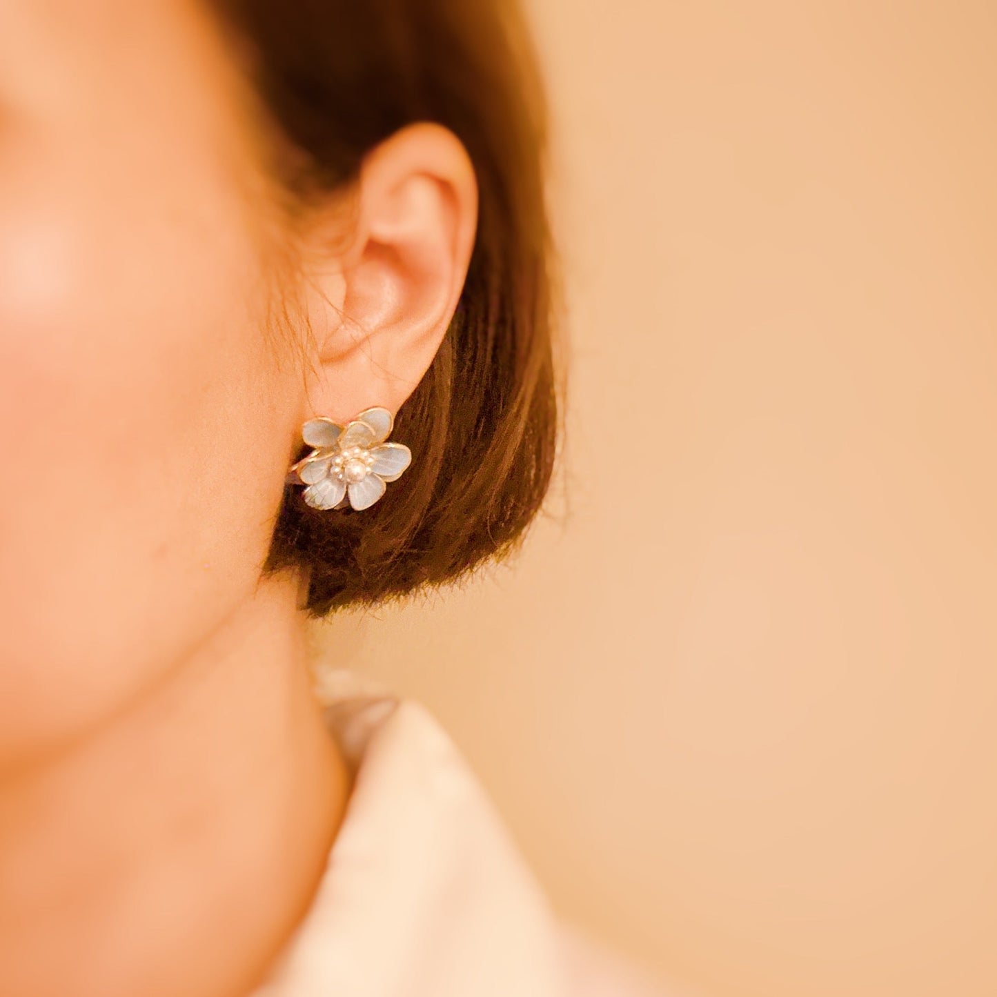 Scarlett Art Of Flower Earrings - Aaria Tees