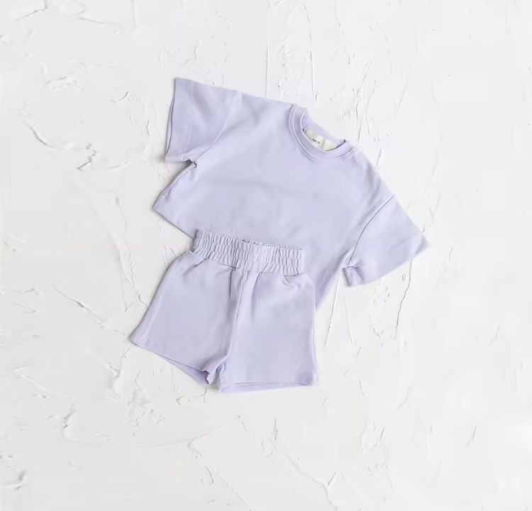 Casual Cotton Short Tee Jumpsuit