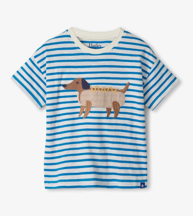 Hot Dog Slouchy Tee Shirt