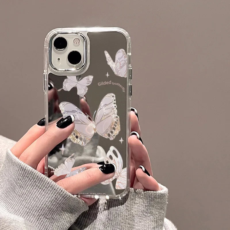 Love Heart Mirror Phone Case