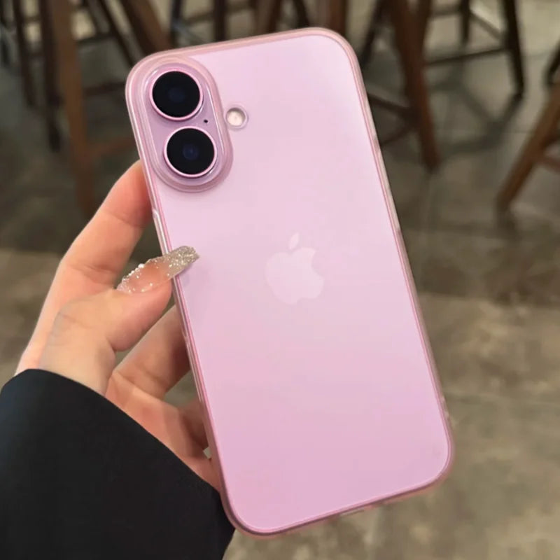 Translucent Matte Hard Plastics PC Phone Case