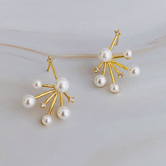 Shooting Stars Stud Earrings - Aaria Tees