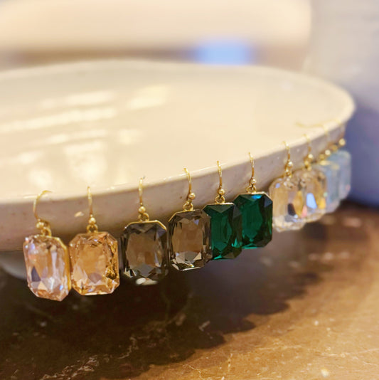 Simple And Classy Jewel Earrings - Aaria Tees