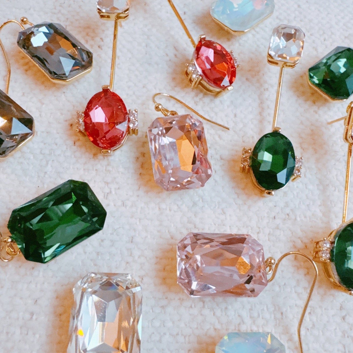 Simple And Classy Jewel Earrings - Aaria Tees