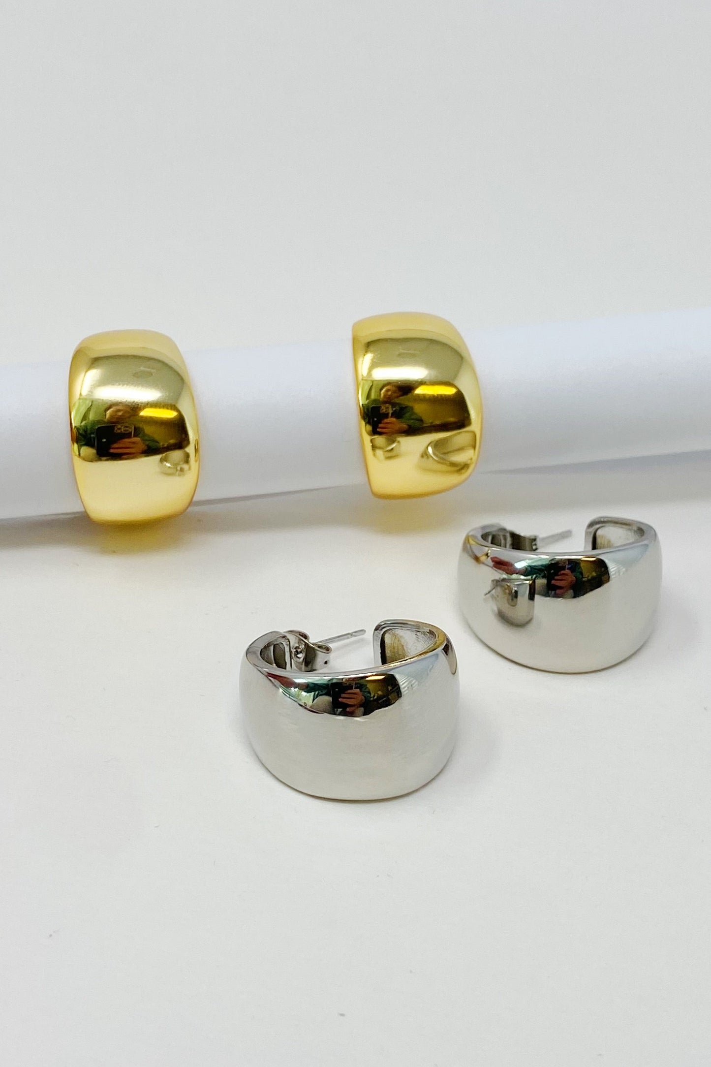 Simply All Set Hoop Earrings - Aaria Tees