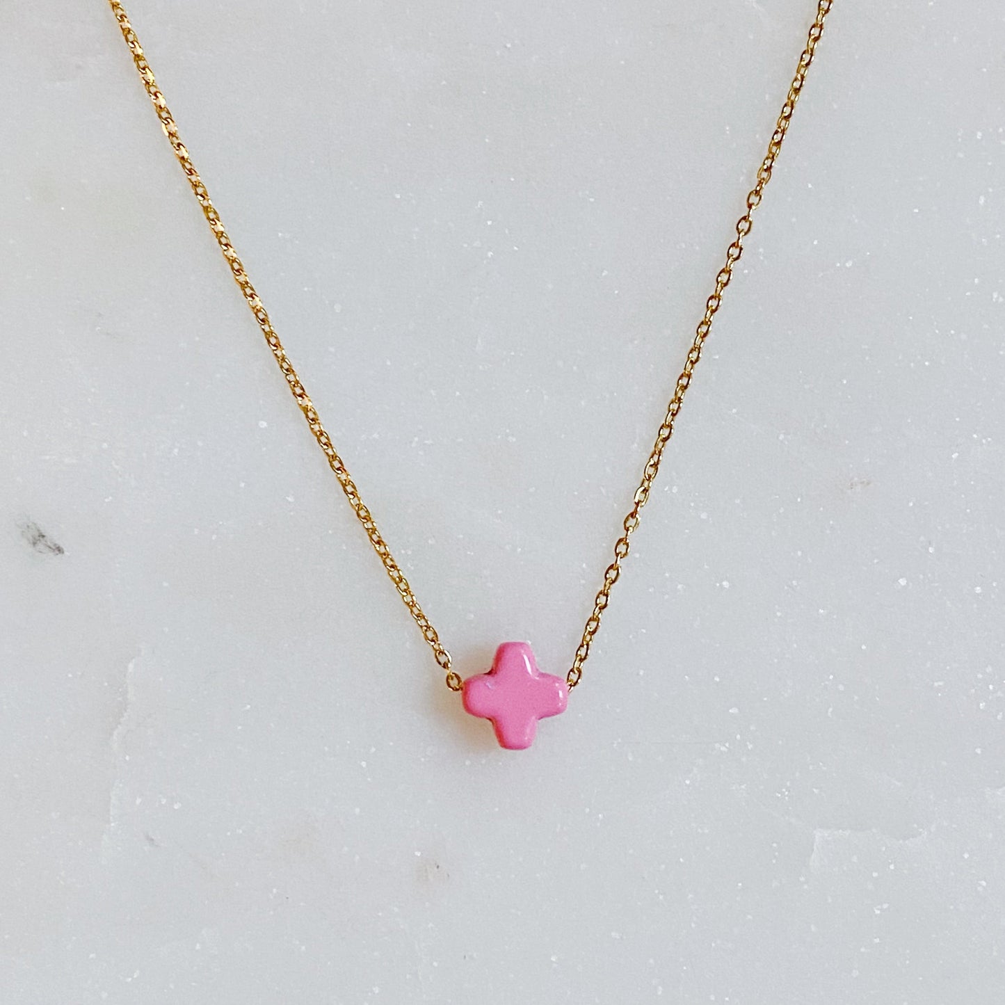 So Very Blessed Cross Necklace - Aaria Tees