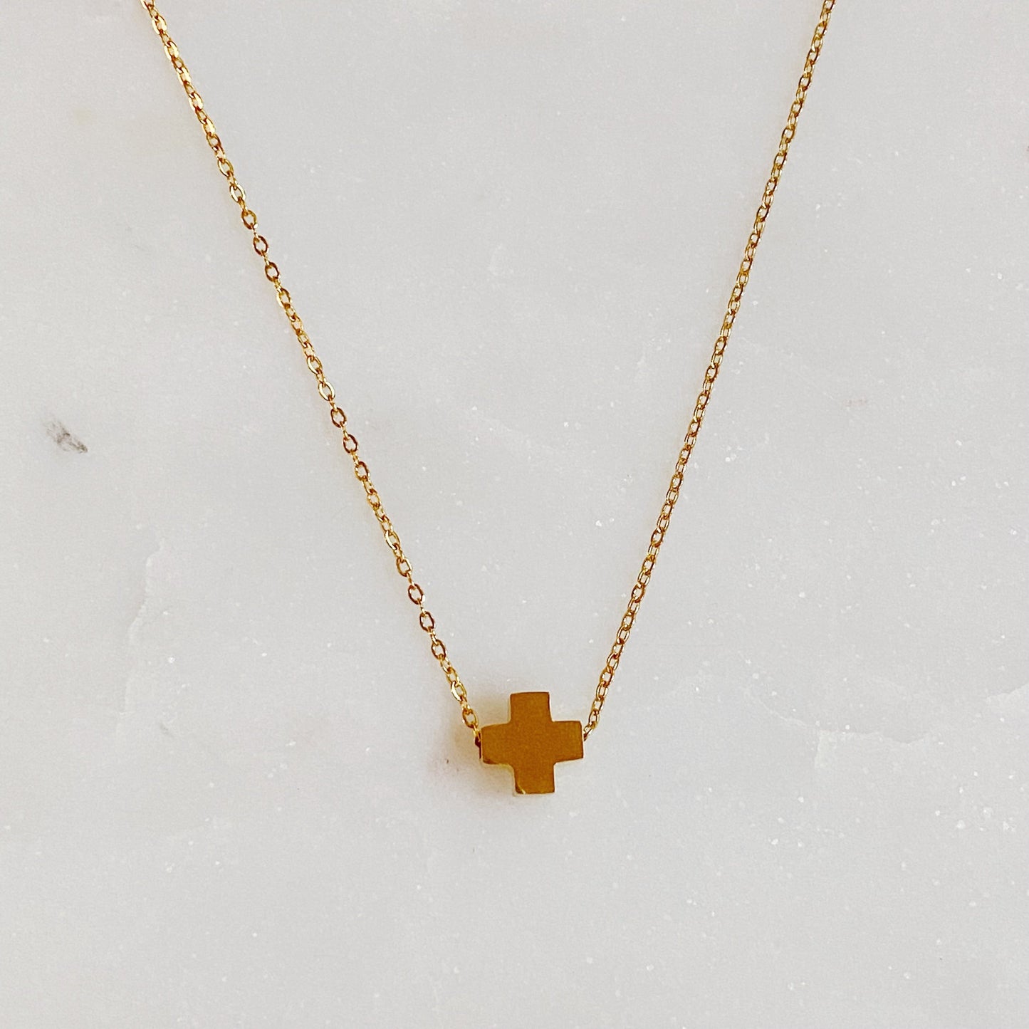 So Very Blessed Cross Necklace - Aaria Tees