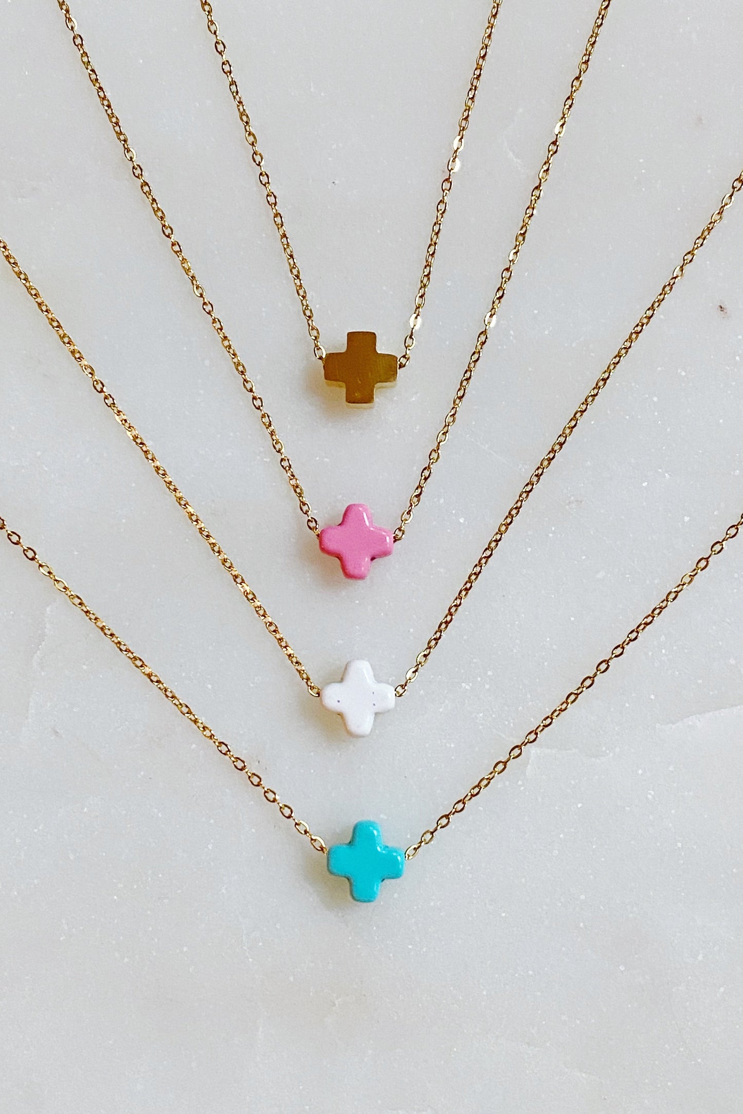 So Very Blessed Cross Necklace - Aaria Tees