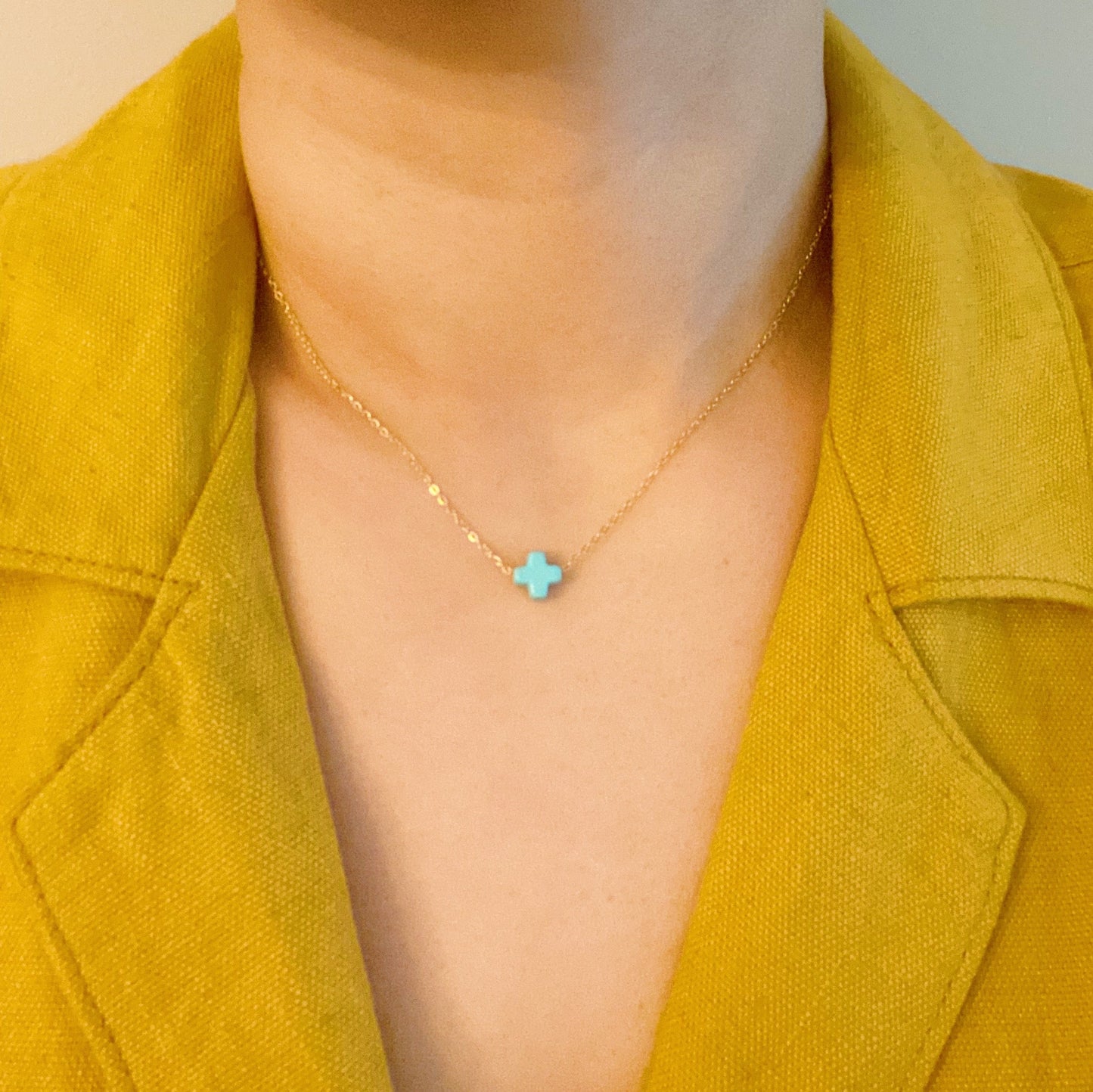 So Very Blessed Cross Necklace - Aaria Tees