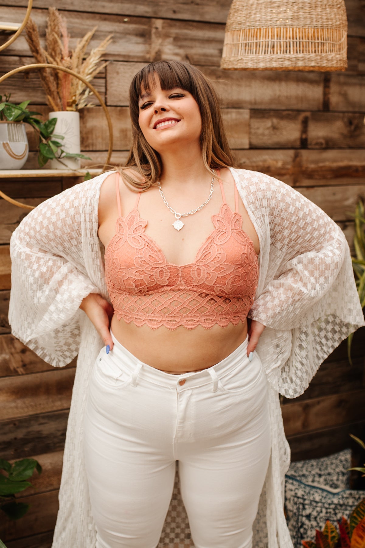 So This is Love Bralette in Coral Haze (Online Exclusive)
