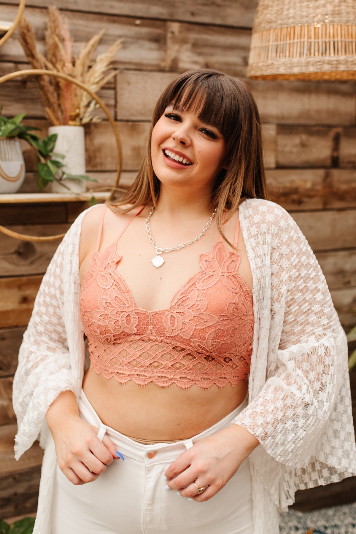 So This is Love Bralette in Coral Haze (Online Exclusive)