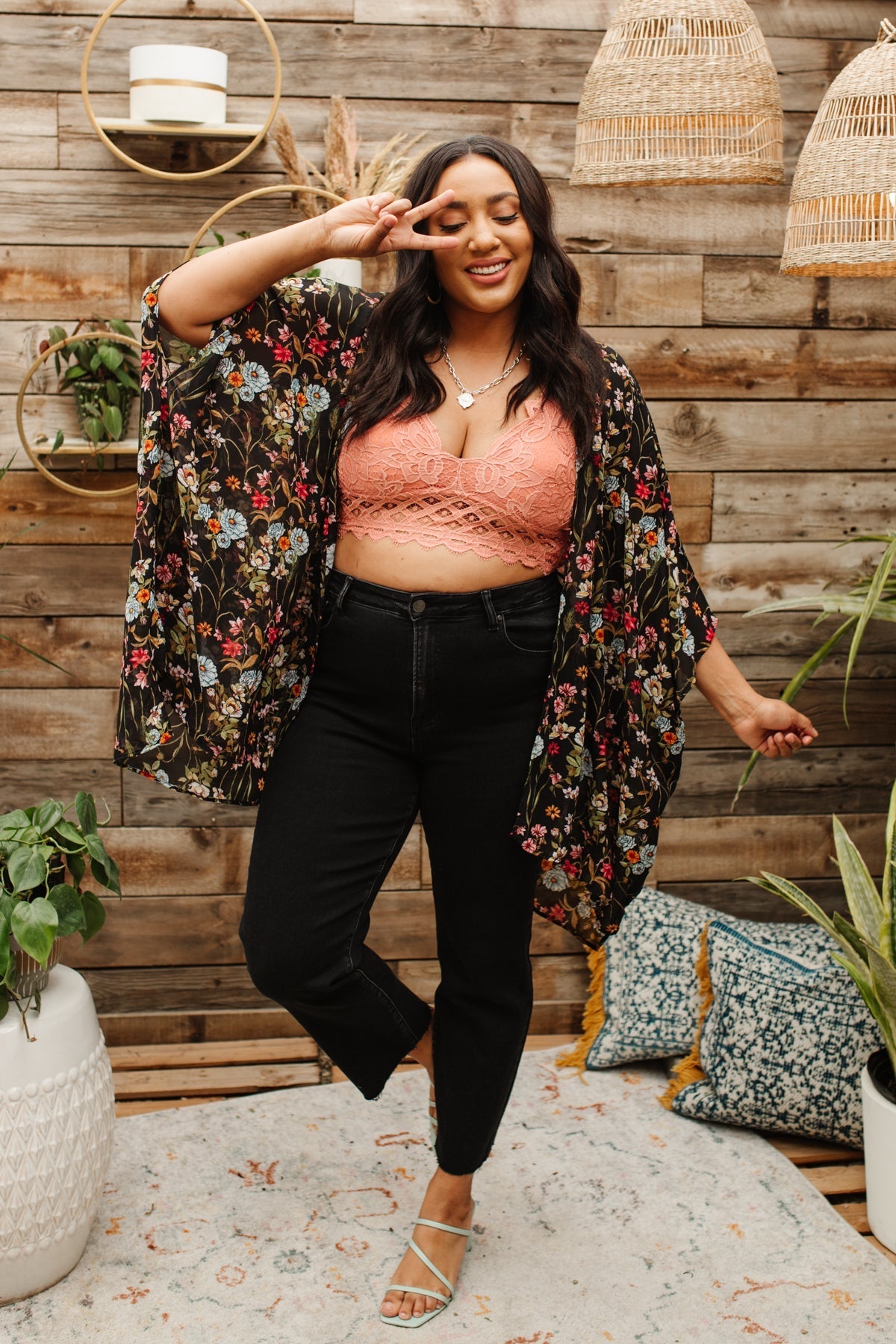 So This is Love Bralette in Coral Haze (Online Exclusive)