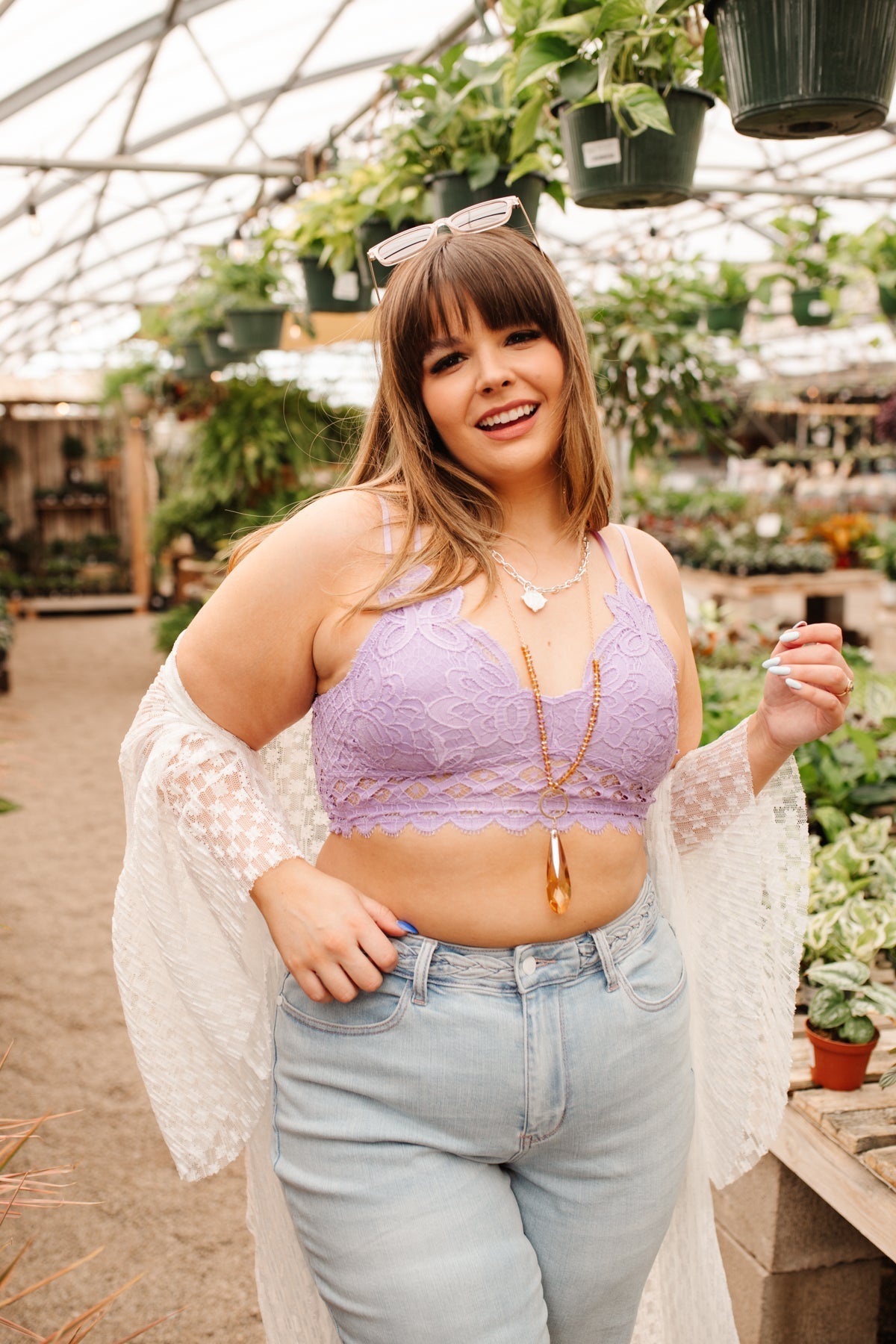So This is Love Bralette in Lavender (Online Exclusive)
