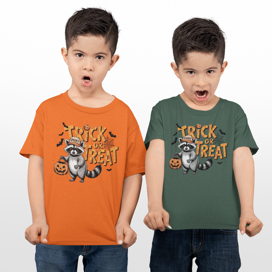 Trick or Treat Bandit Youth & Toddler Graphic Tee