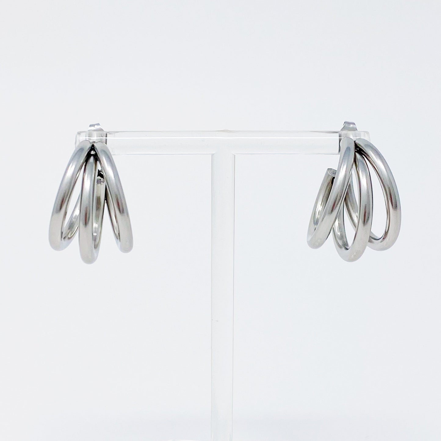 Triple the Layers Earrings - Aaria Tees