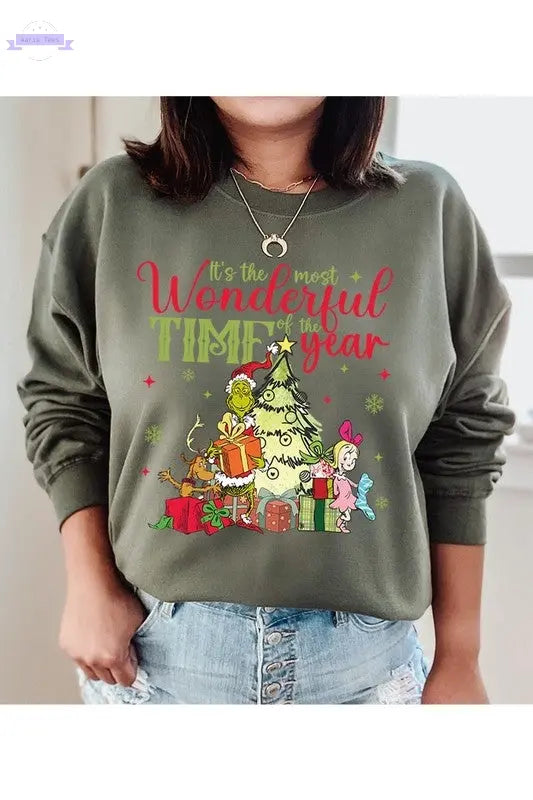 UNISEX FLEECE SWEATSHIRT - Aaria Tees Aaria Tees