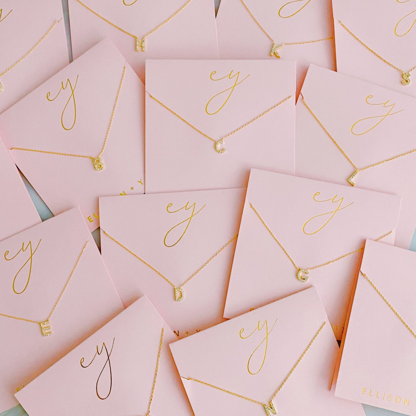 Understated Beauty Initial Necklace - Aaria Tees