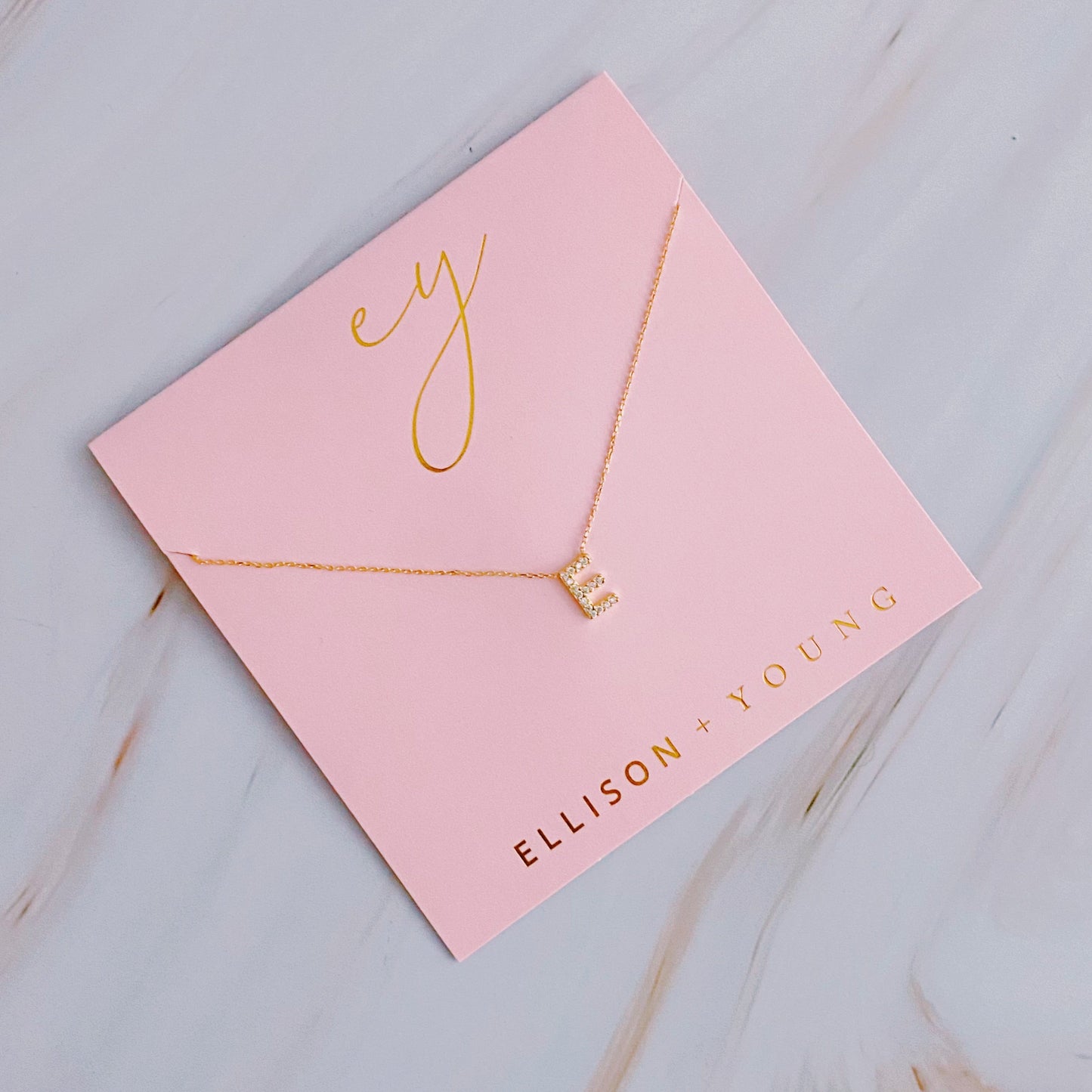 Understated Beauty Initial Necklace - Aaria Tees