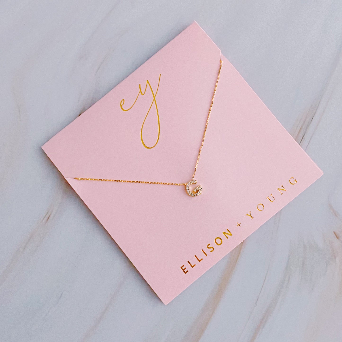 Understated Beauty Initial Necklace - Aaria Tees
