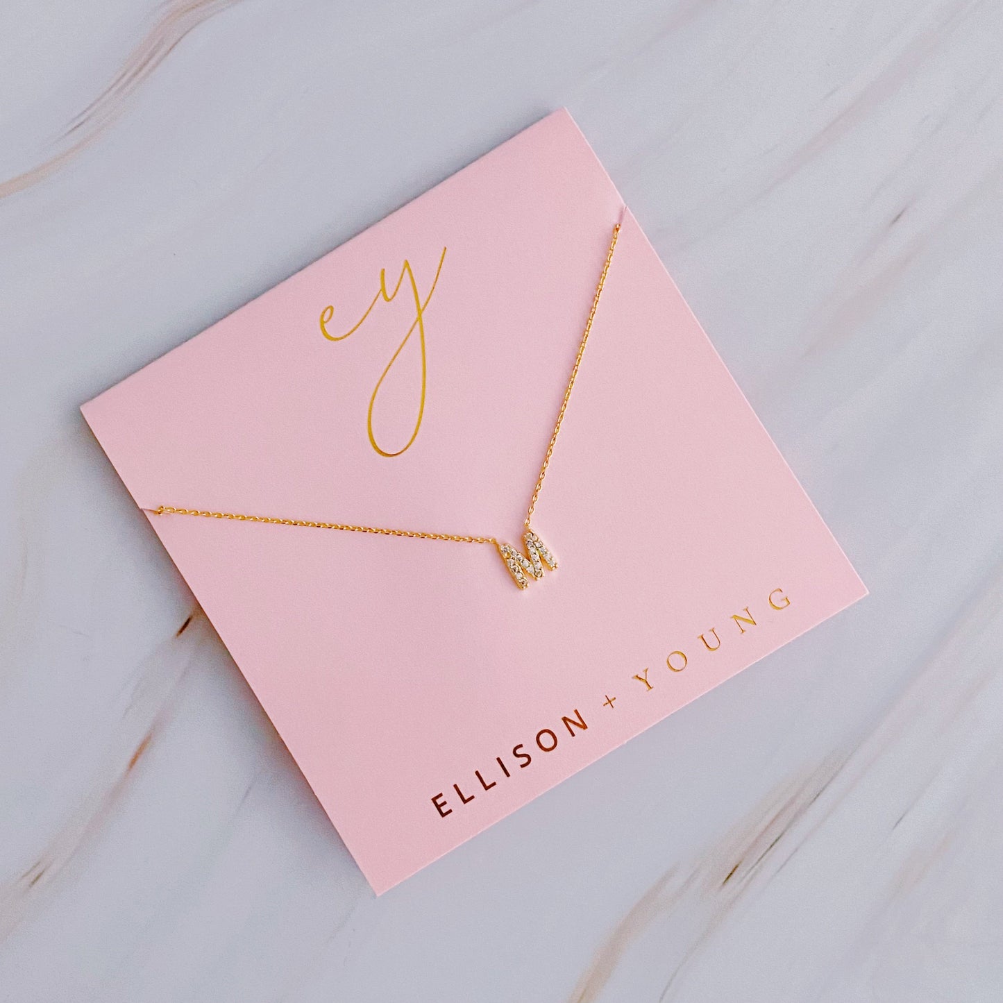 Understated Beauty Initial Necklace - Aaria Tees