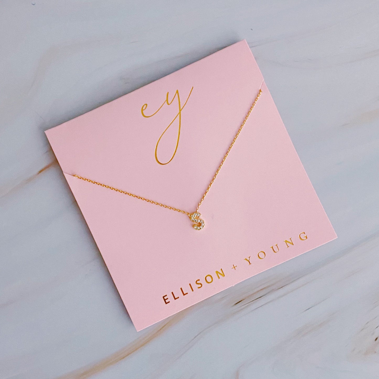 Understated Beauty Initial Necklace - Aaria Tees