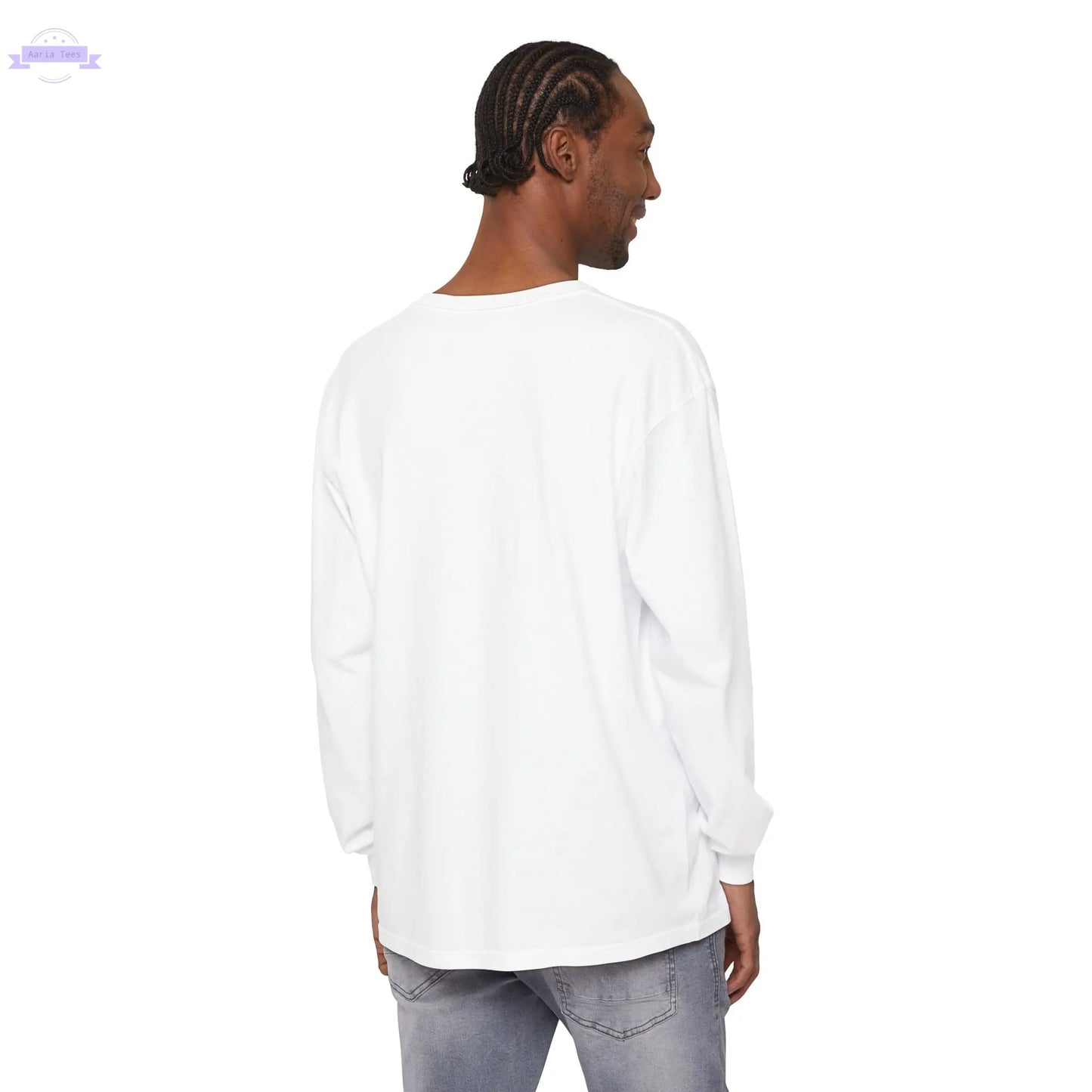 Unisex Garment-dyed Long Sleeve T-Shirt Printify