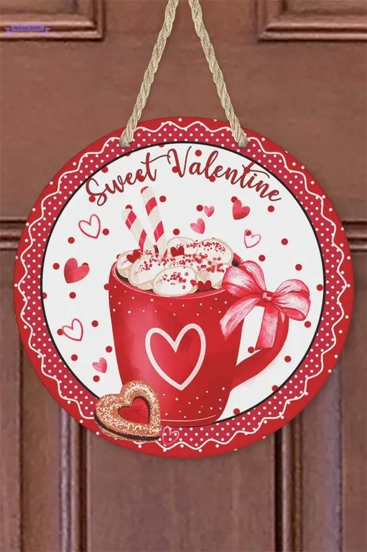 Valentines Day Love Sweet Valentine Door Hanger Cali Boutique
