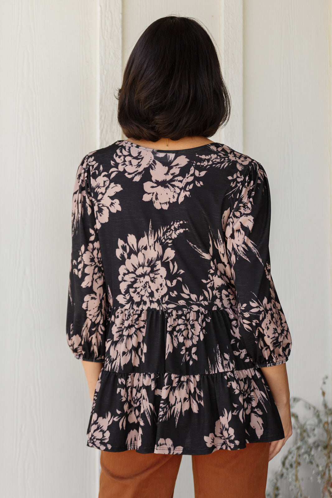 Your Choice V-Neck Floral Top (Online Exclusive)