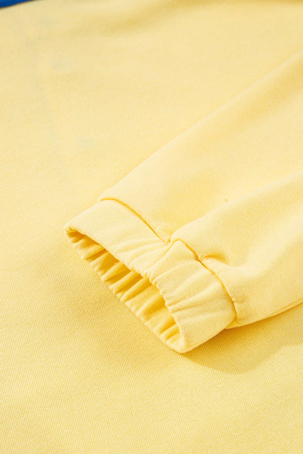 Colorblock Patchwork Pullover and Shorts Set