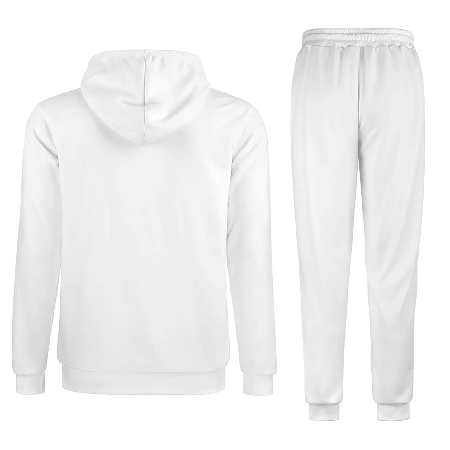 Munsieur Design Graphic Hoodie Set for Men "Hustle and Pray"