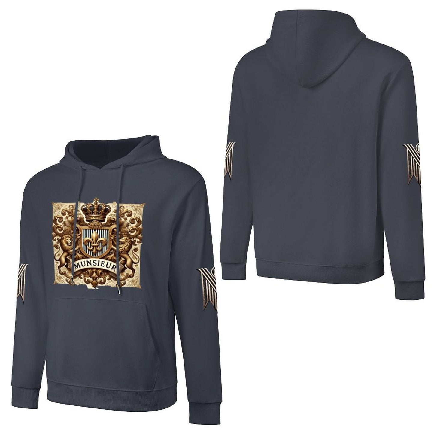 Munsieur Bold Urban Fashion Hoodie - Premium Streetwear