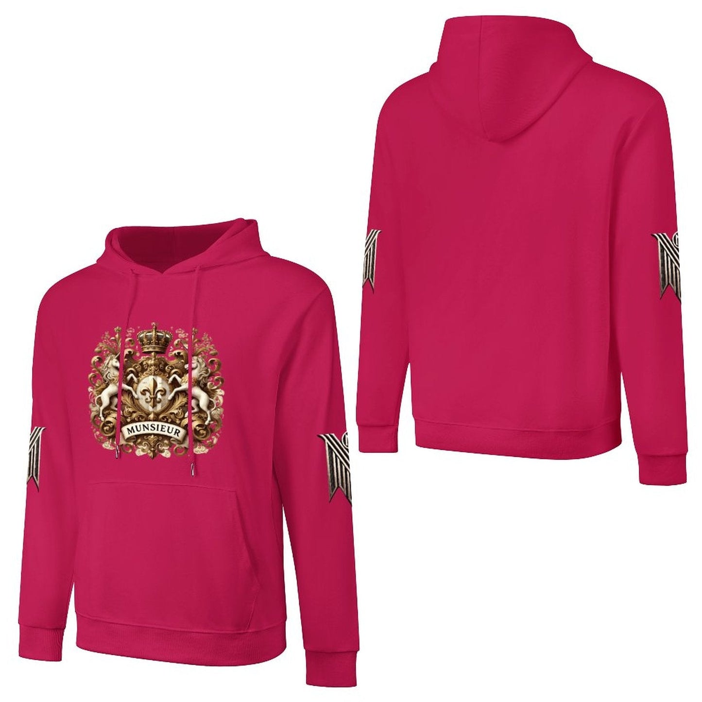 Munsieur Comfortable Men's Hoodie for Urban Style