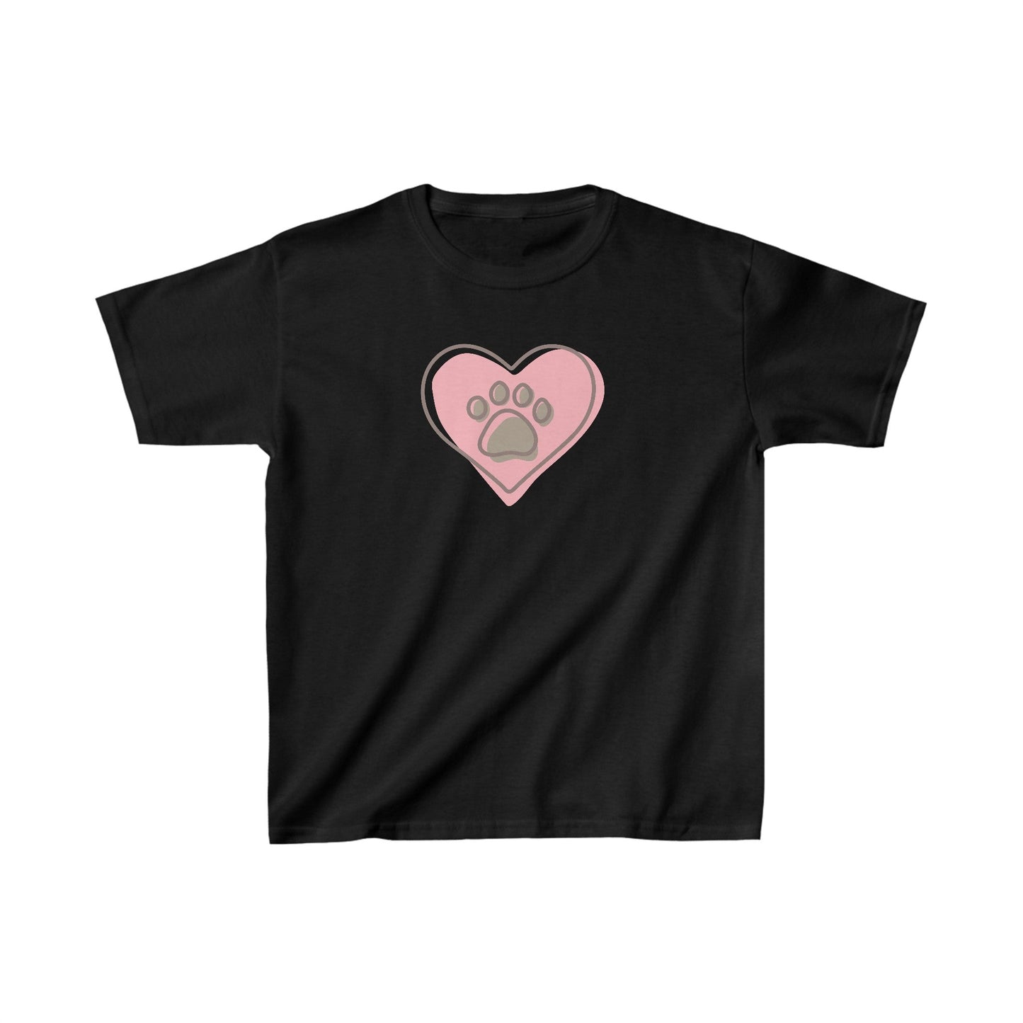 Abstract Paw Kids Heavy Cotton™ Tee