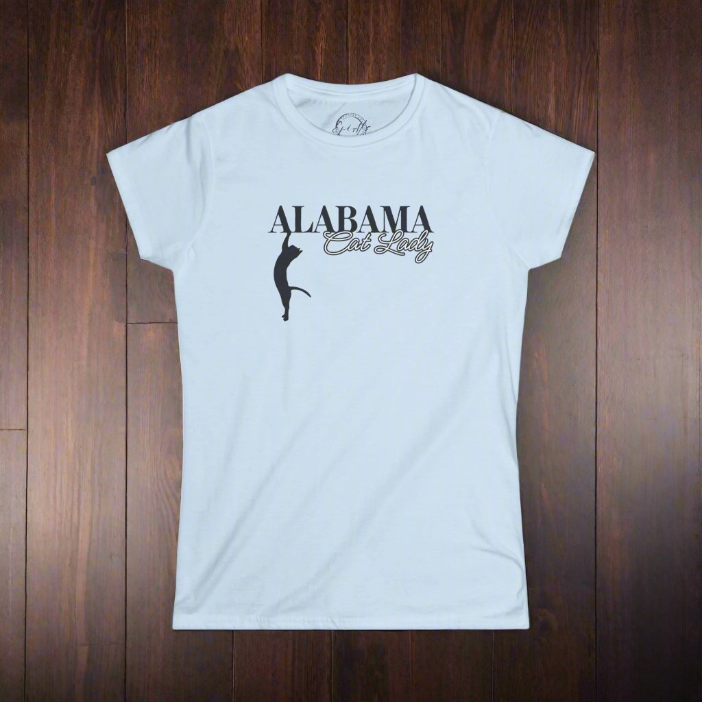 Alabama Cat Lady Softstyle Tee