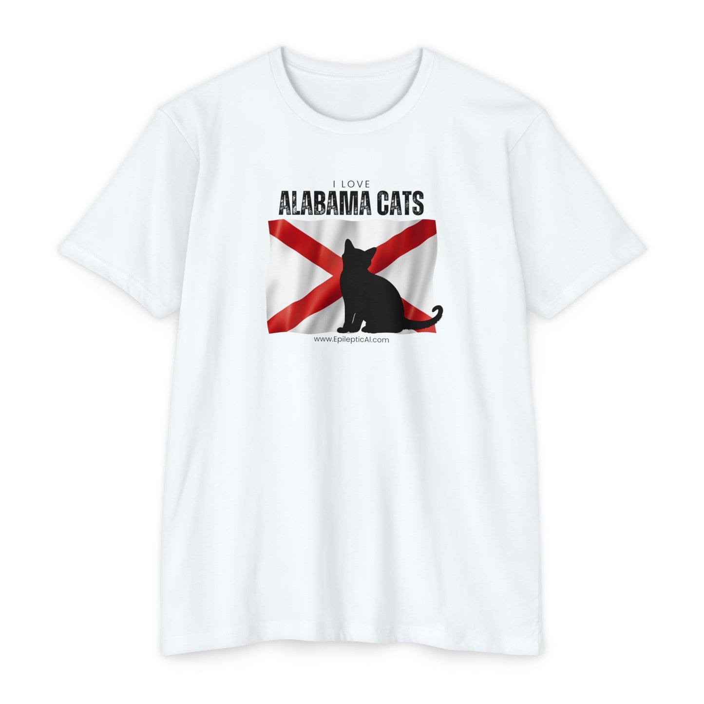 Alabama Cats Unisex CVC Jersey T-shirt