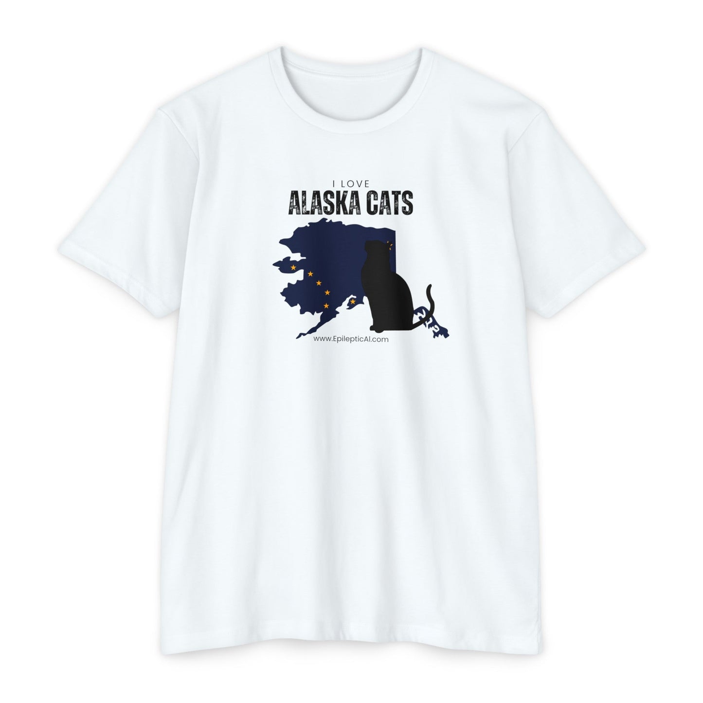 Alaska Cats Unisex CVC Jersey T-shirt