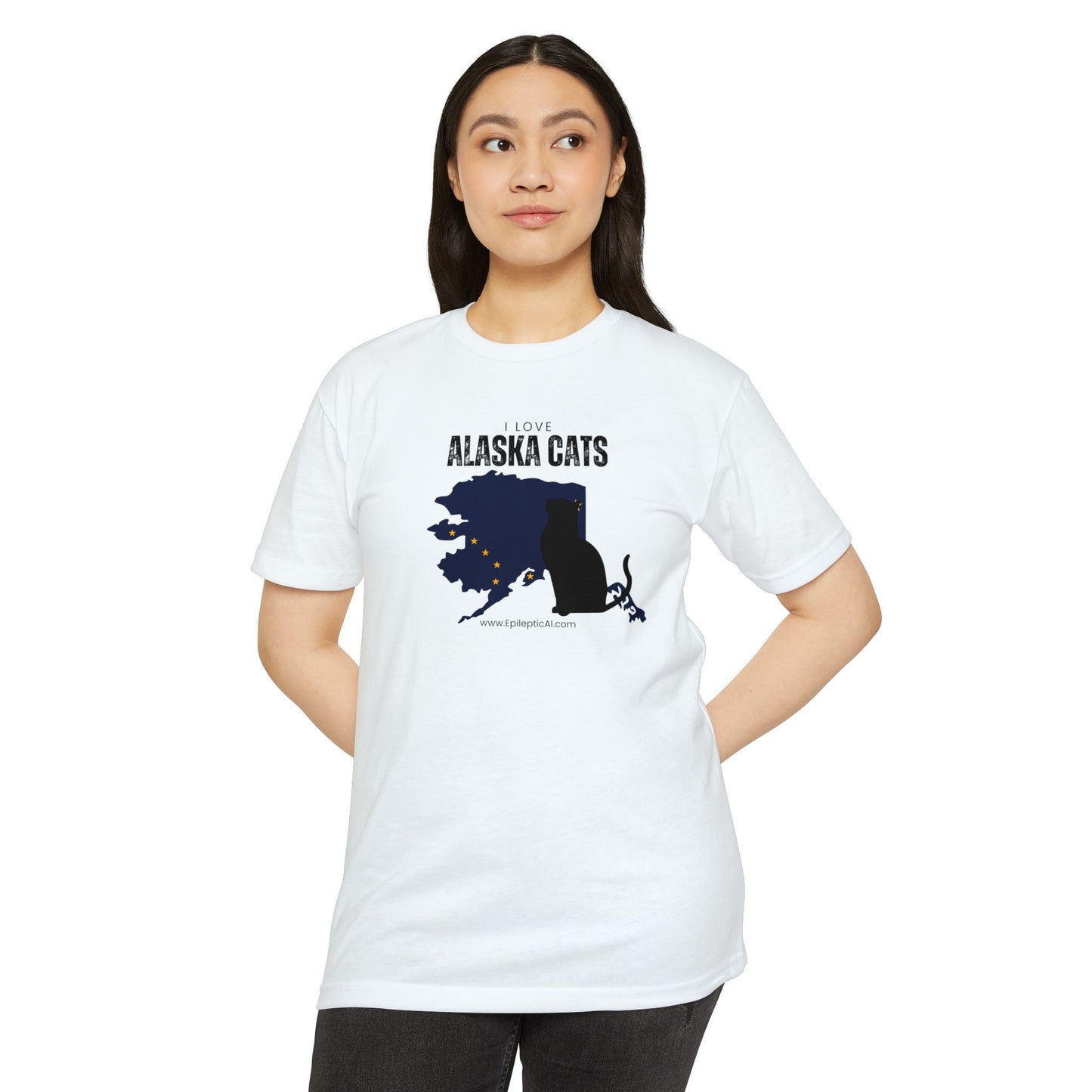 Alaska Cats Unisex CVC Jersey T-shirt