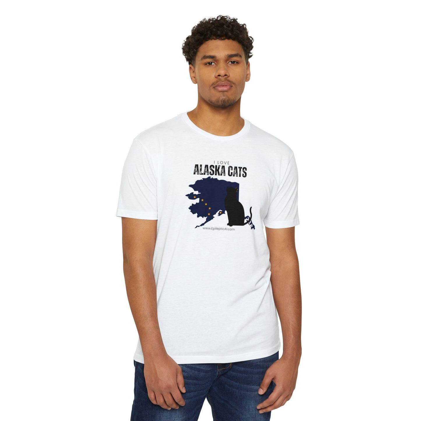 Alaska Cats Unisex CVC Jersey T-shirt
