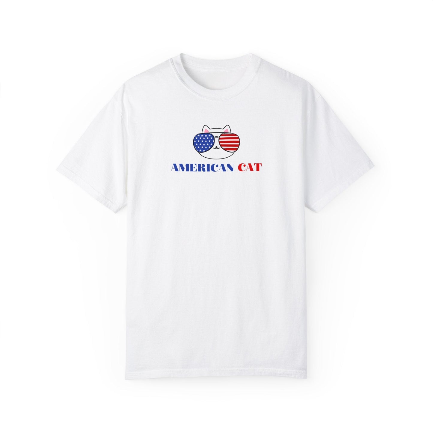 American Cat Unisex Garment-Dyed T-shirt
