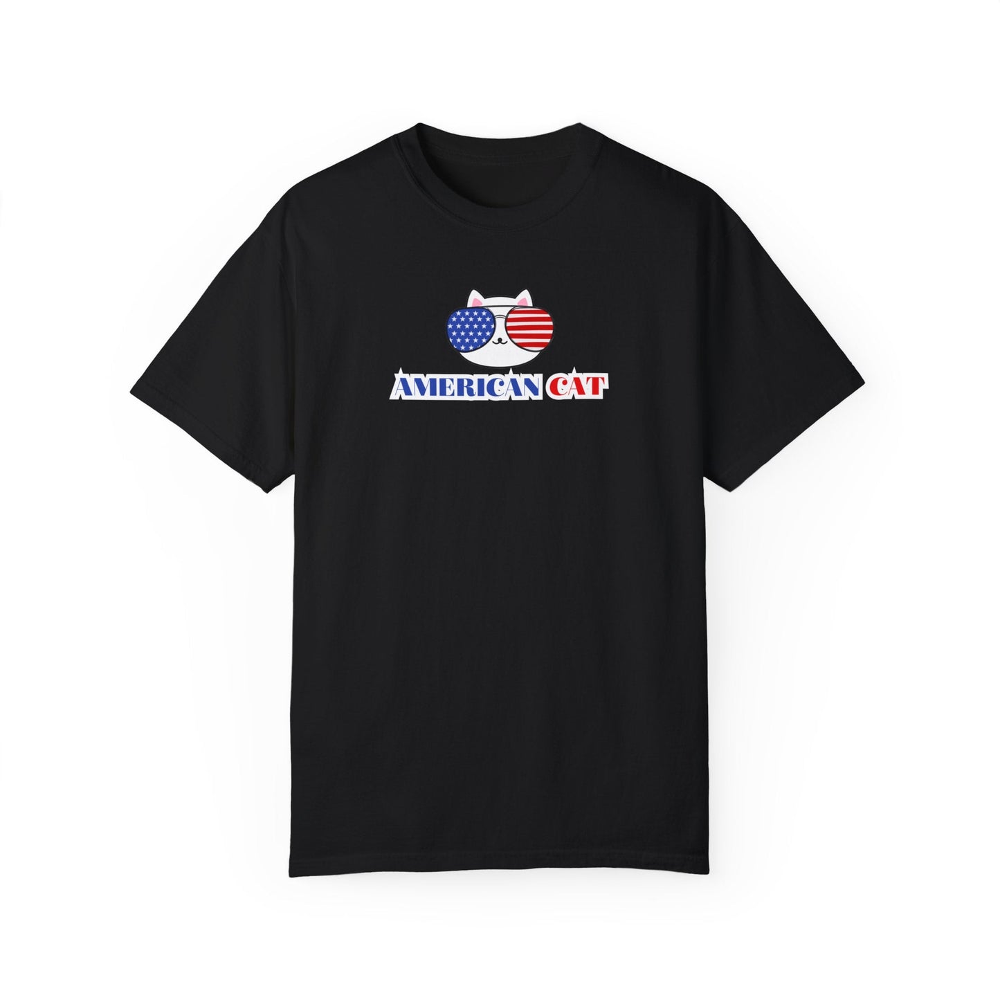 American Cat Unisex Garment-Dyed T-shirt