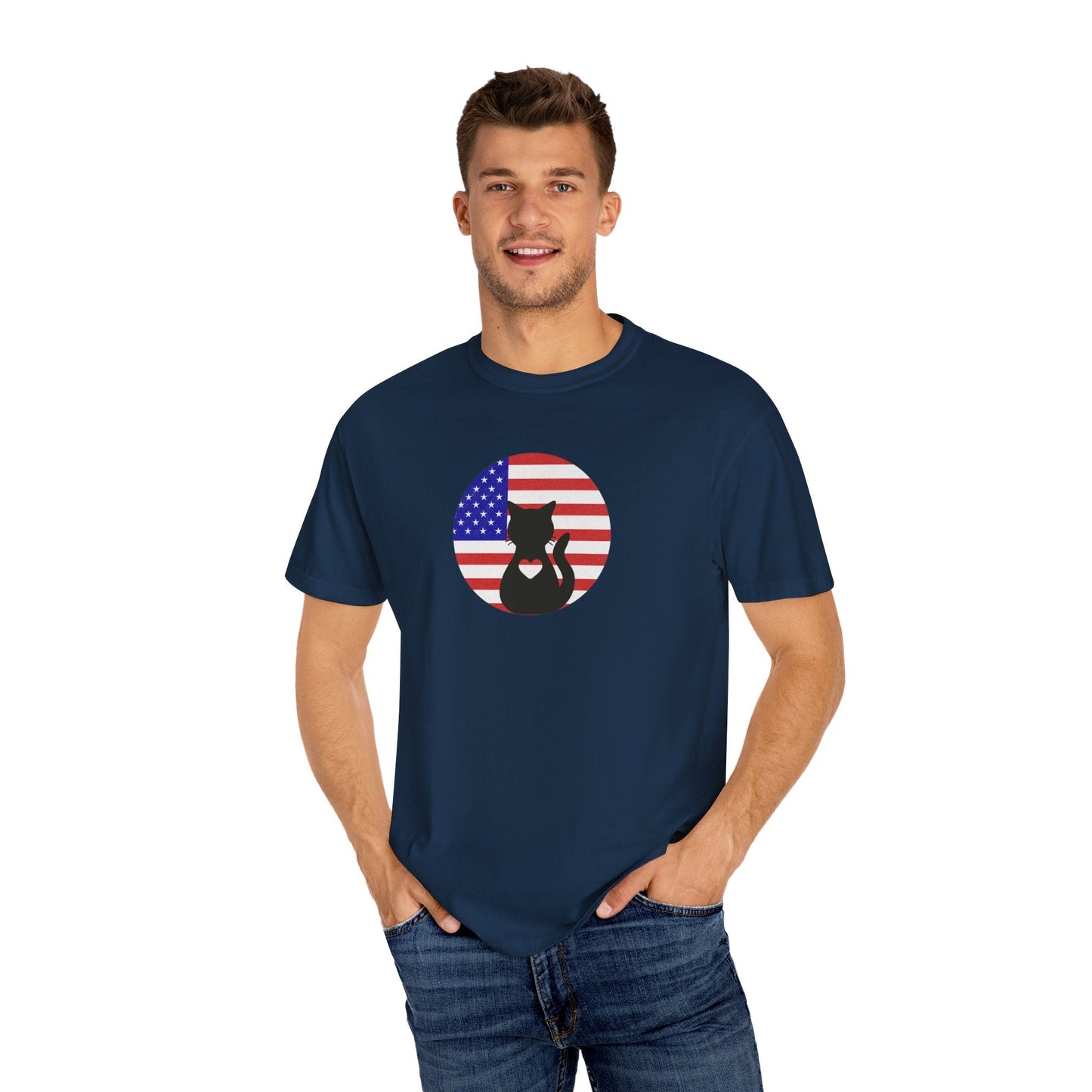 Americat Unisex Garment-Dyed T-shirt