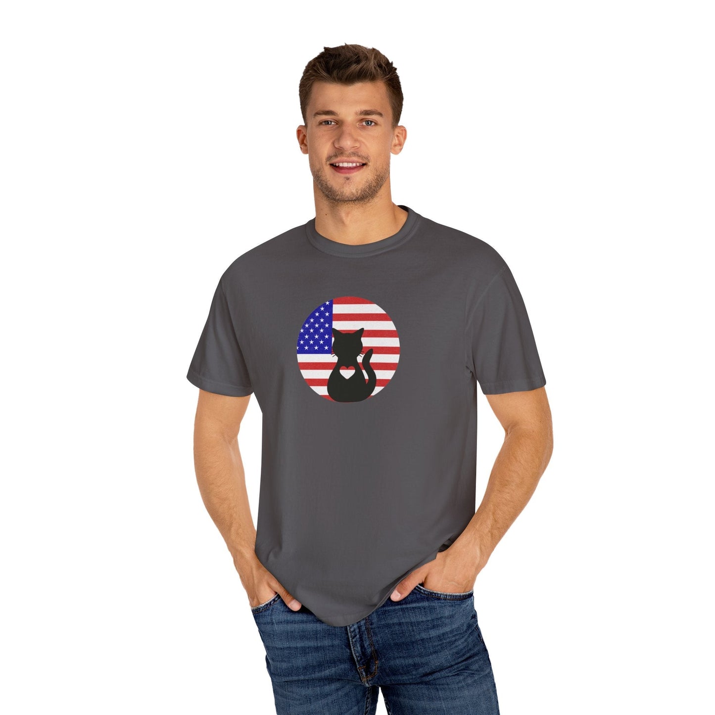 Americat Unisex Garment-Dyed T-shirt