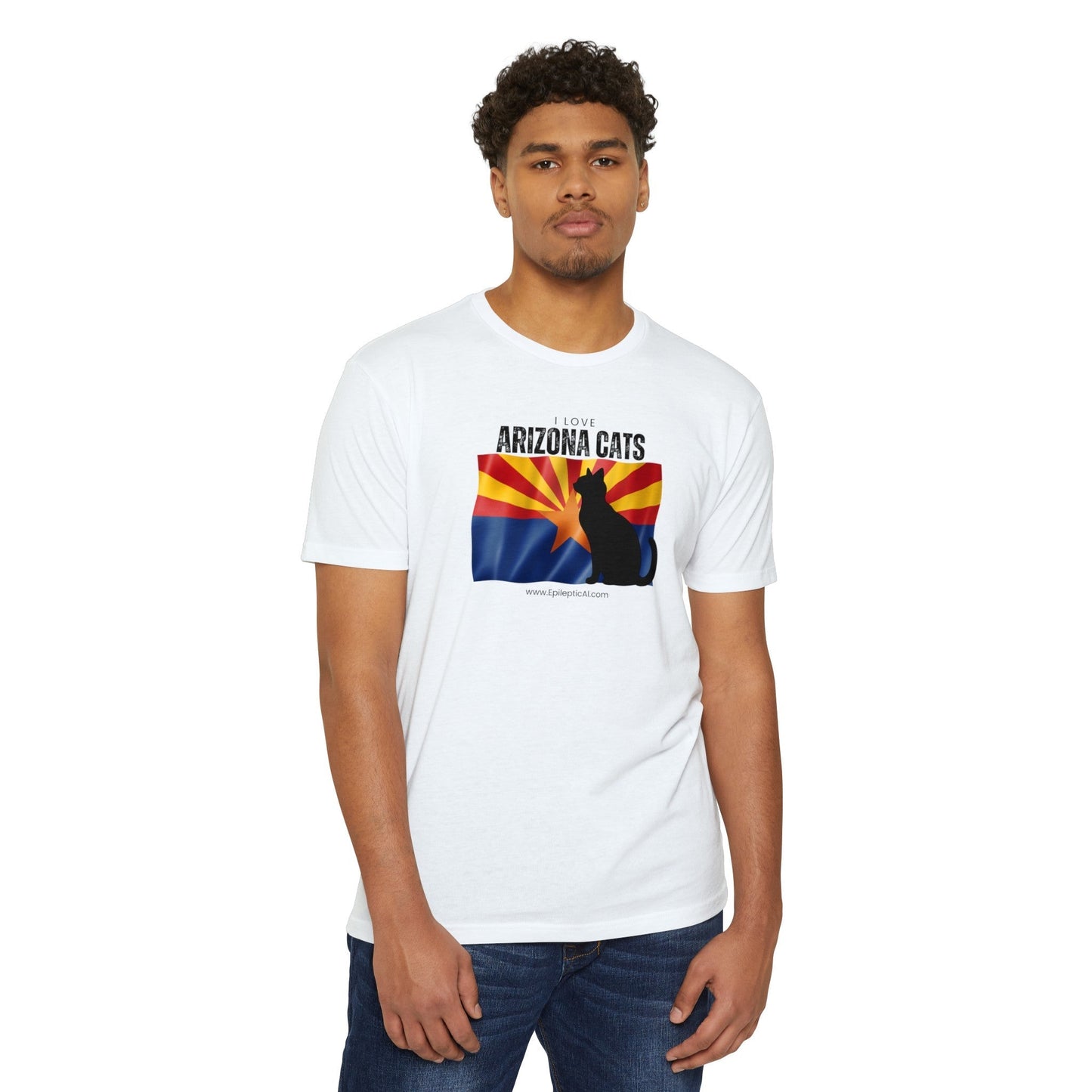 Arizona Cats Unisex CVC Jersey T-shirt
