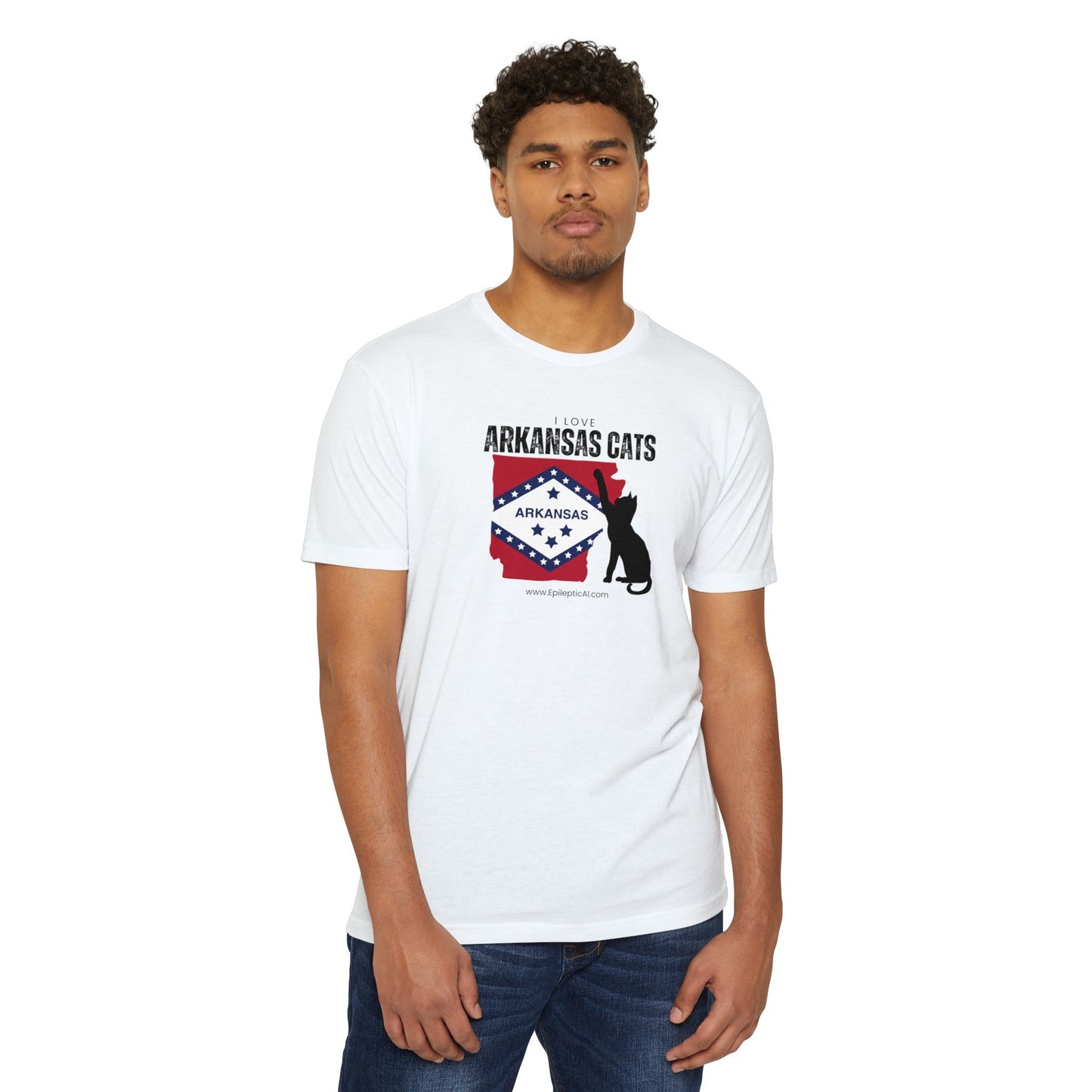 Arkansas Cats Unisex CVC Jersey T-shirt