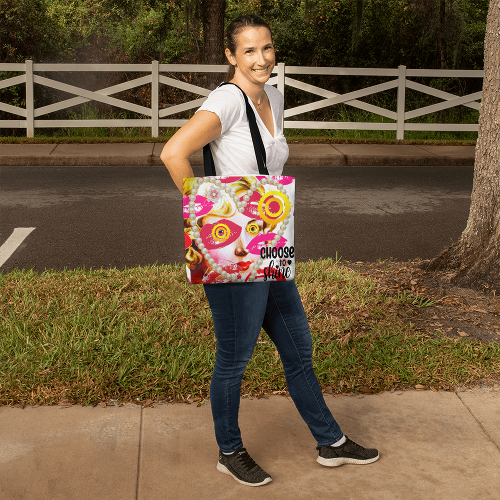 Choose to Shine Fashion Collage Classic Tote Bag