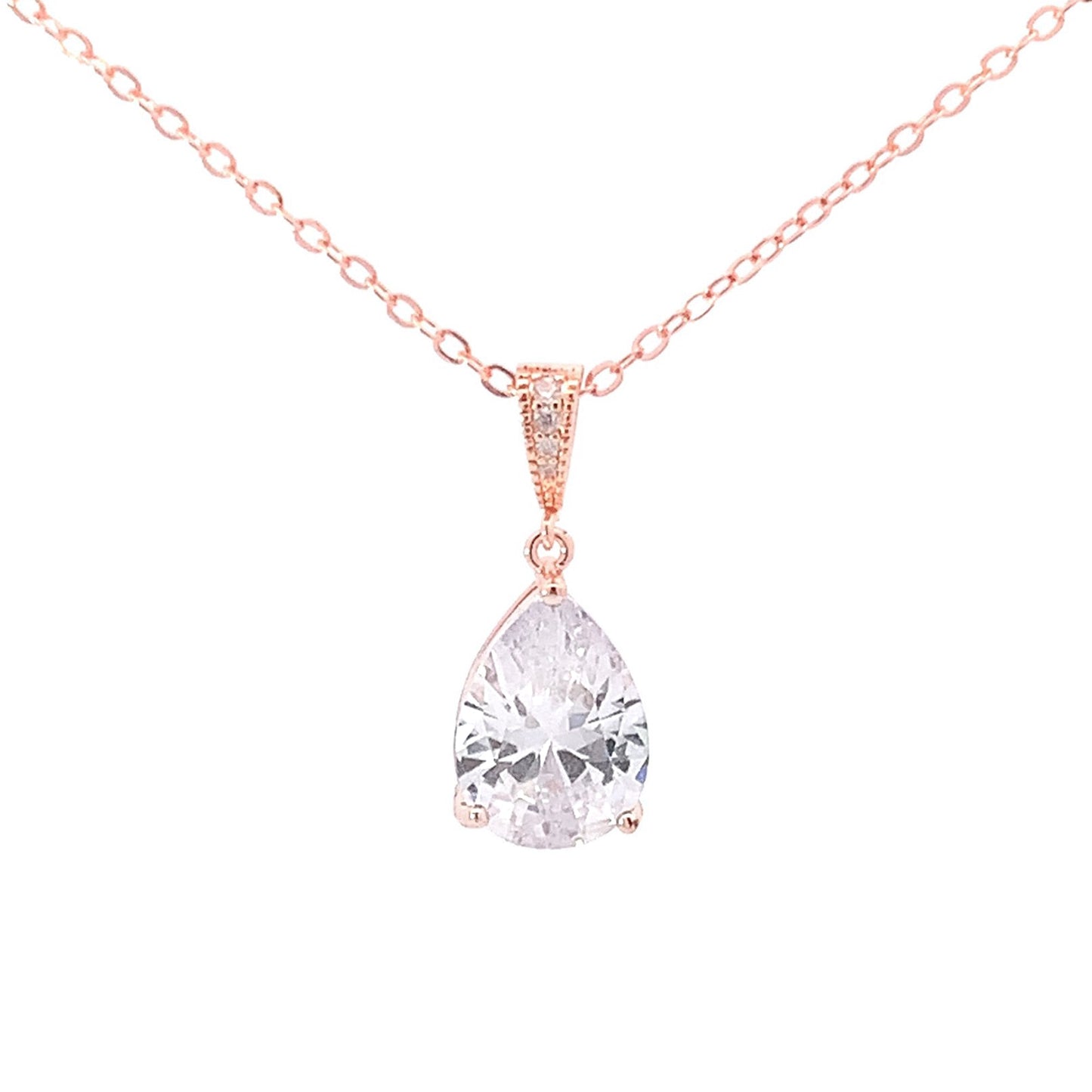 Avery Teardrop Necklace