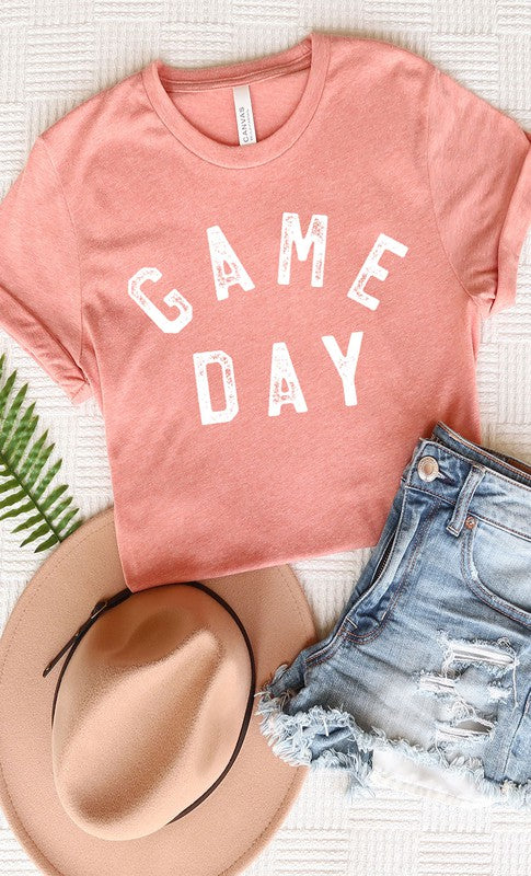 Retro Game Day Graphic Tee T-Shirt
