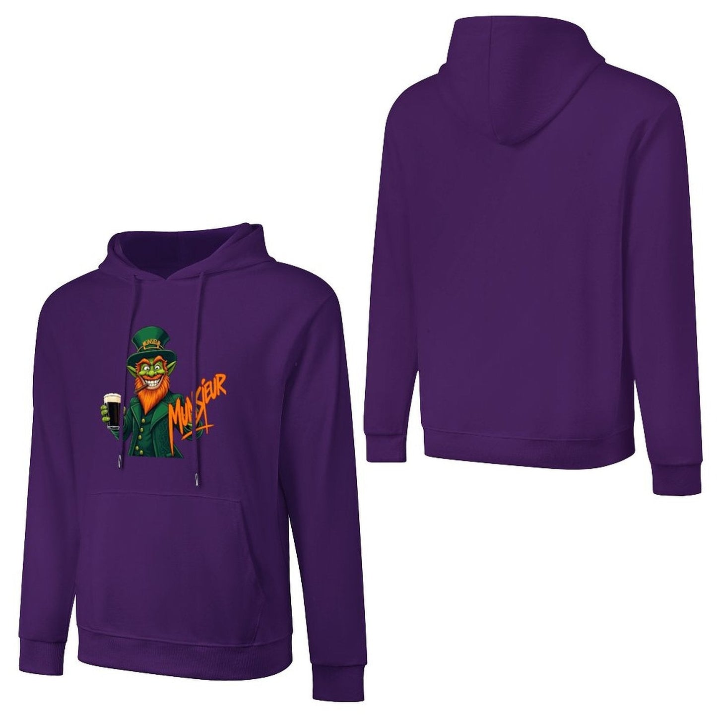 Munsieur St. Patrick's Day Collection for Men – The Leprechaun Hustler Hoodie
