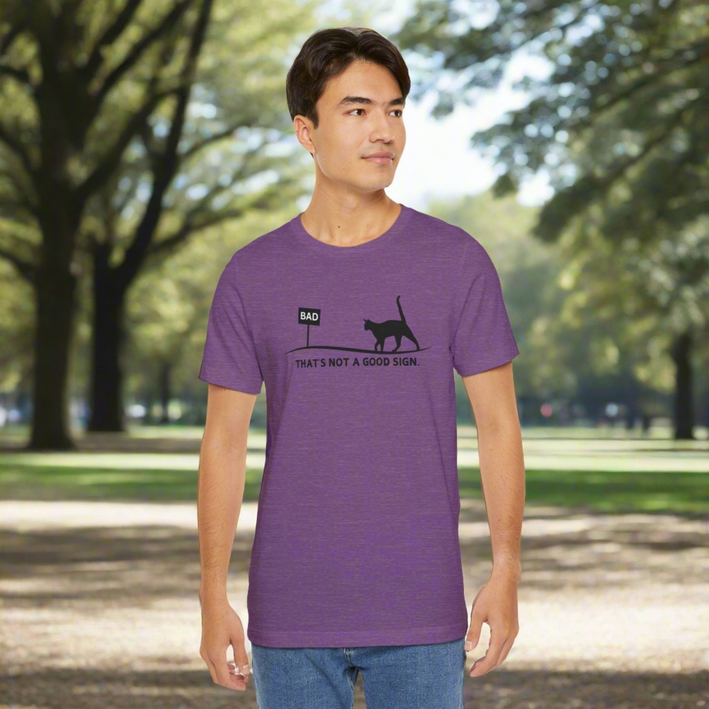 Bad Sign Unisex Jersey Short Sleeve Tee