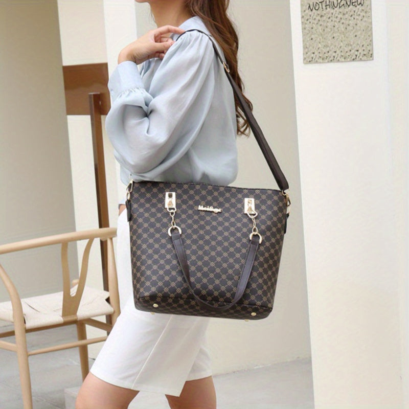 Commuting Style Chic Retro 6pc Woman's Bag Set